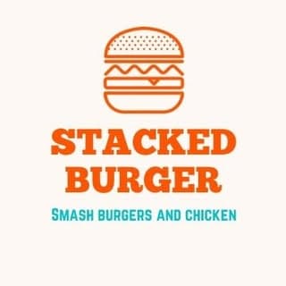 Stacked Burger logo